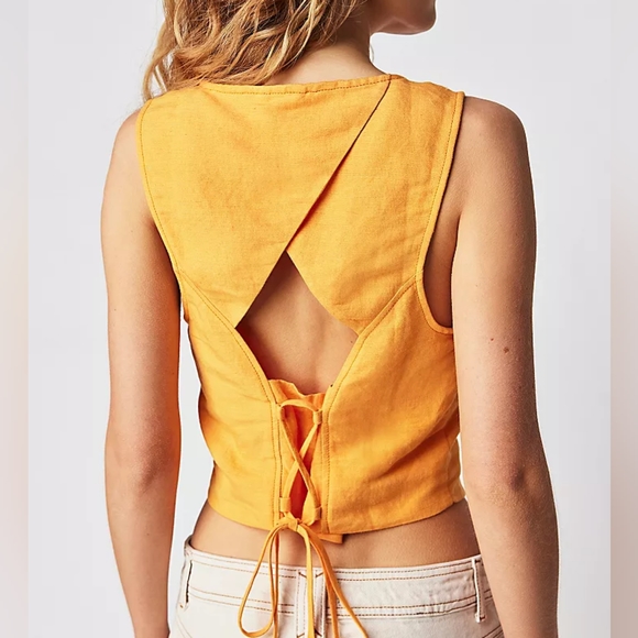 FREE PEOPLE Reisling Vest NWT - LARGE - Picture 2 of 9